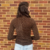 Leopard & Stone Fitted Top
