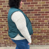 Plus Quilted Puffer Vest Jacket