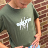 Youth Claws Out Wolves Tee