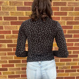 Leopard & Stone Fitted Top