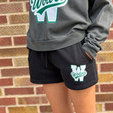 Wolves Fleece Drawstring Shorts