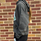 Washed Wolves Semi Cropped Hoodie