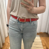 Rectangle Buckle Belt