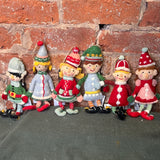 Wool Felt Elf Orn 9.5”