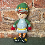 Wool Felt Elf Orn 9.5”