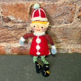 Wool Felt Elf Orn 9.5”