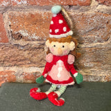 Wool Felt Elf Orn 9.5”