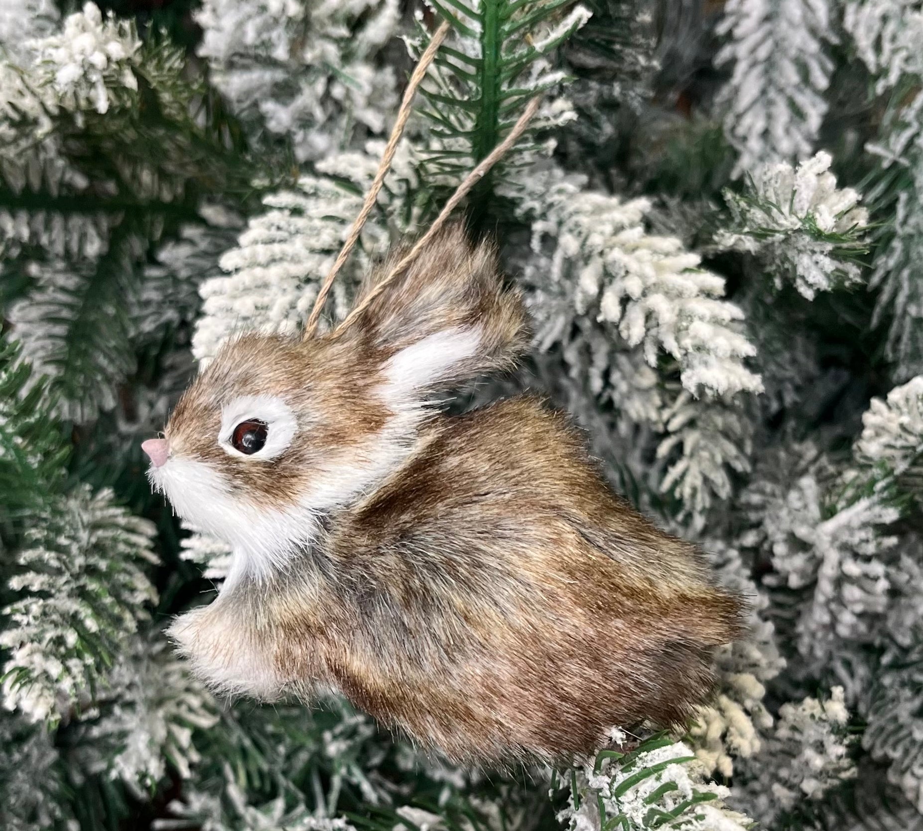 Fur Bunny Orn 3.5”