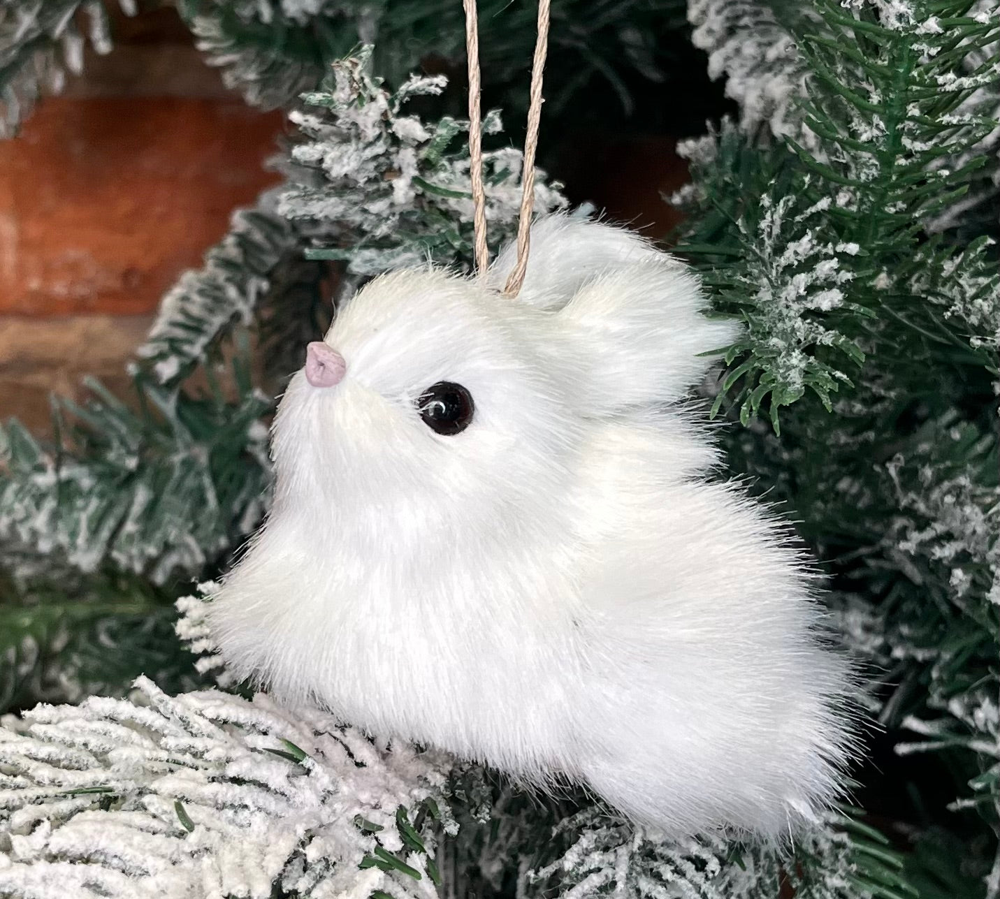 Fur Bunny Orn 3.5”