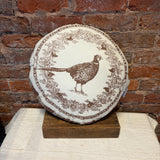 Pheasant Pillow 16"