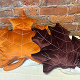 Maple Leaf Shaped Pillow 17.75"