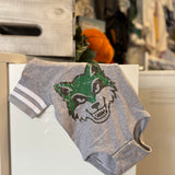 Infant Distressed Wolves Jersey Bodysuit