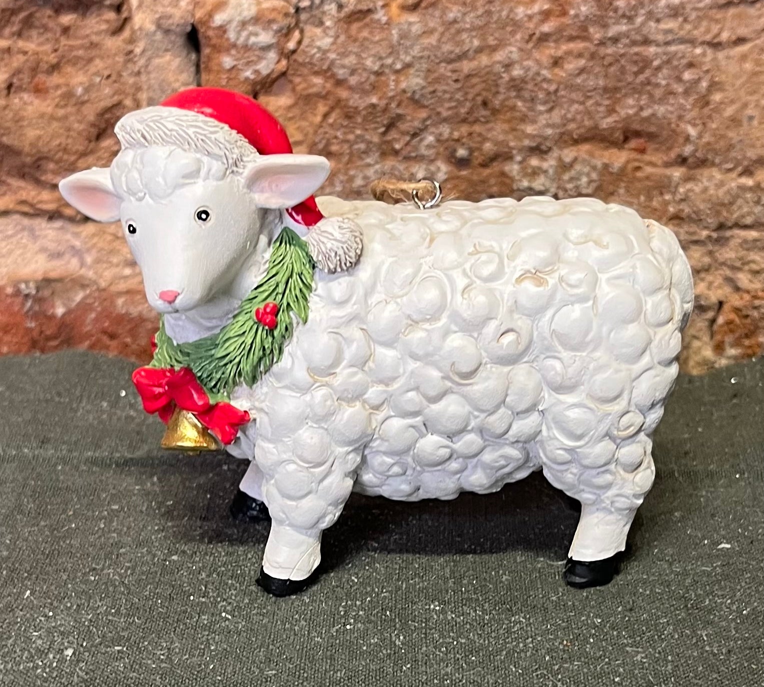 Resin Holiday Barnyard Animal Orn 5”