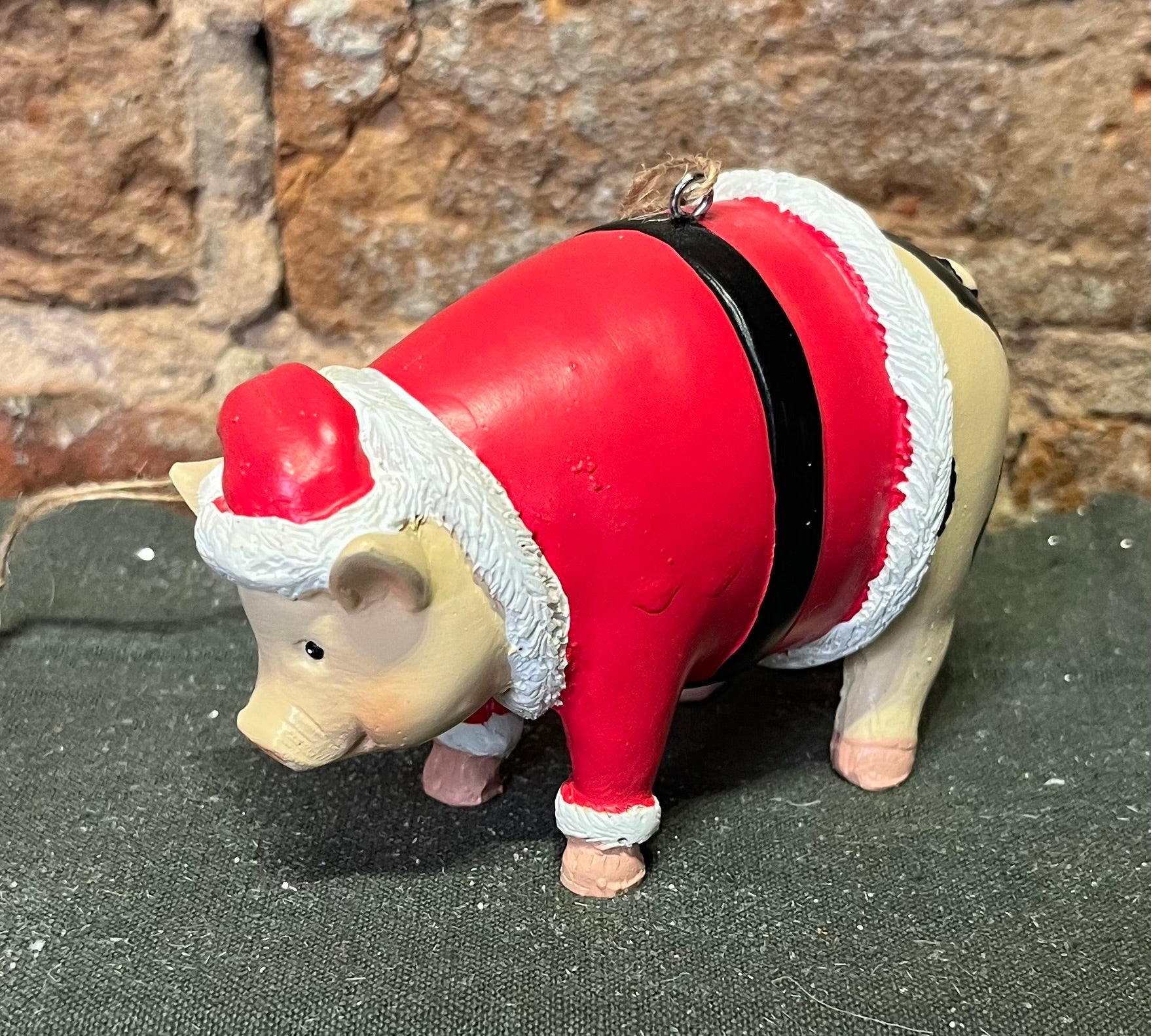 Resin Holiday Barnyard Animal Orn 5”