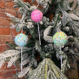 Cake Ball w/ Sprinkles Orn 7.5”
