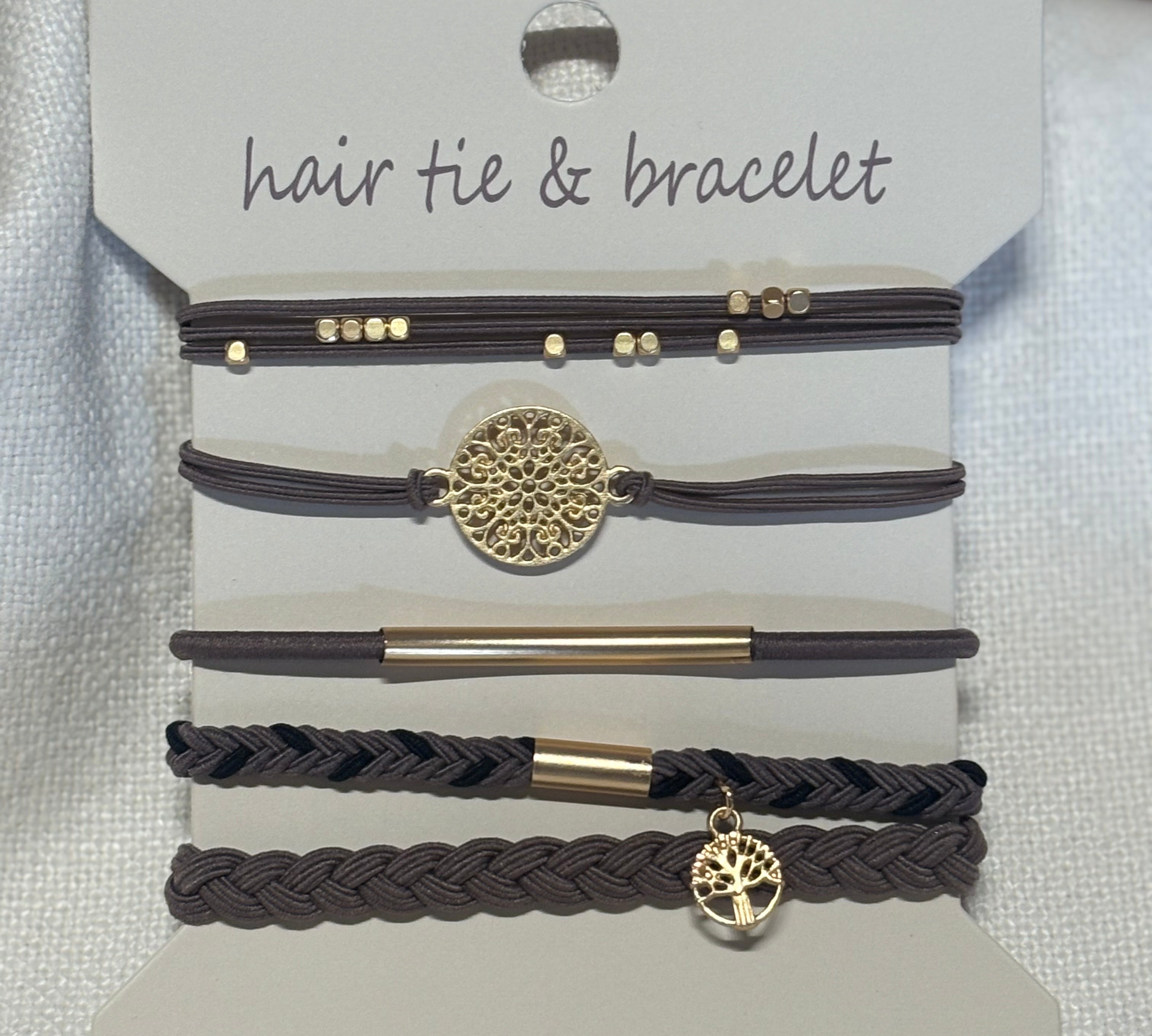 Trendy Boho Hair Tie Bracelet