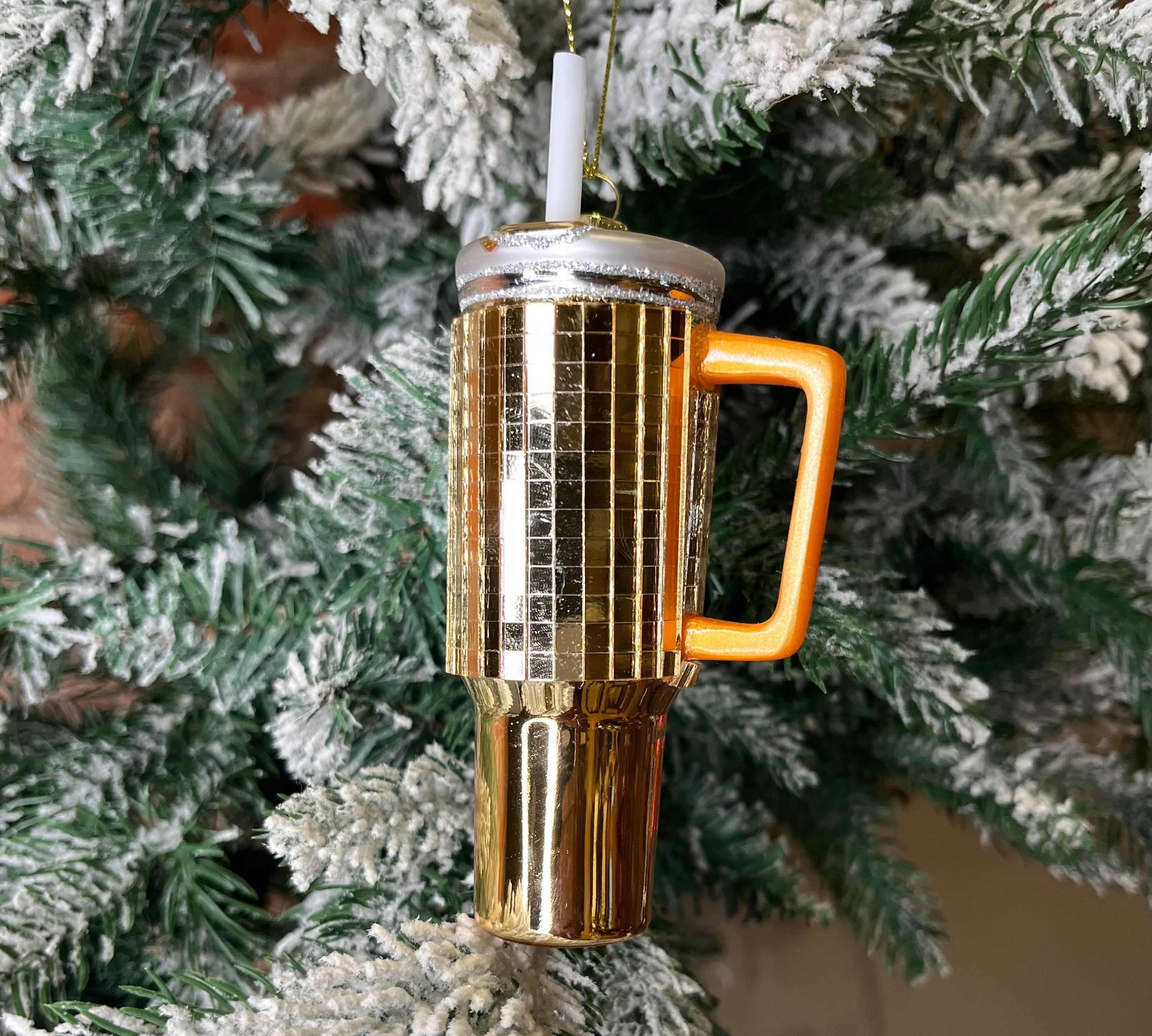 Disco Tumbler Orn 5”