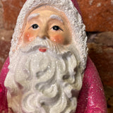 Pink Sprinkle Santa 11.75”