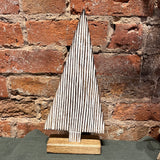 White Washed Tree on Wood Base