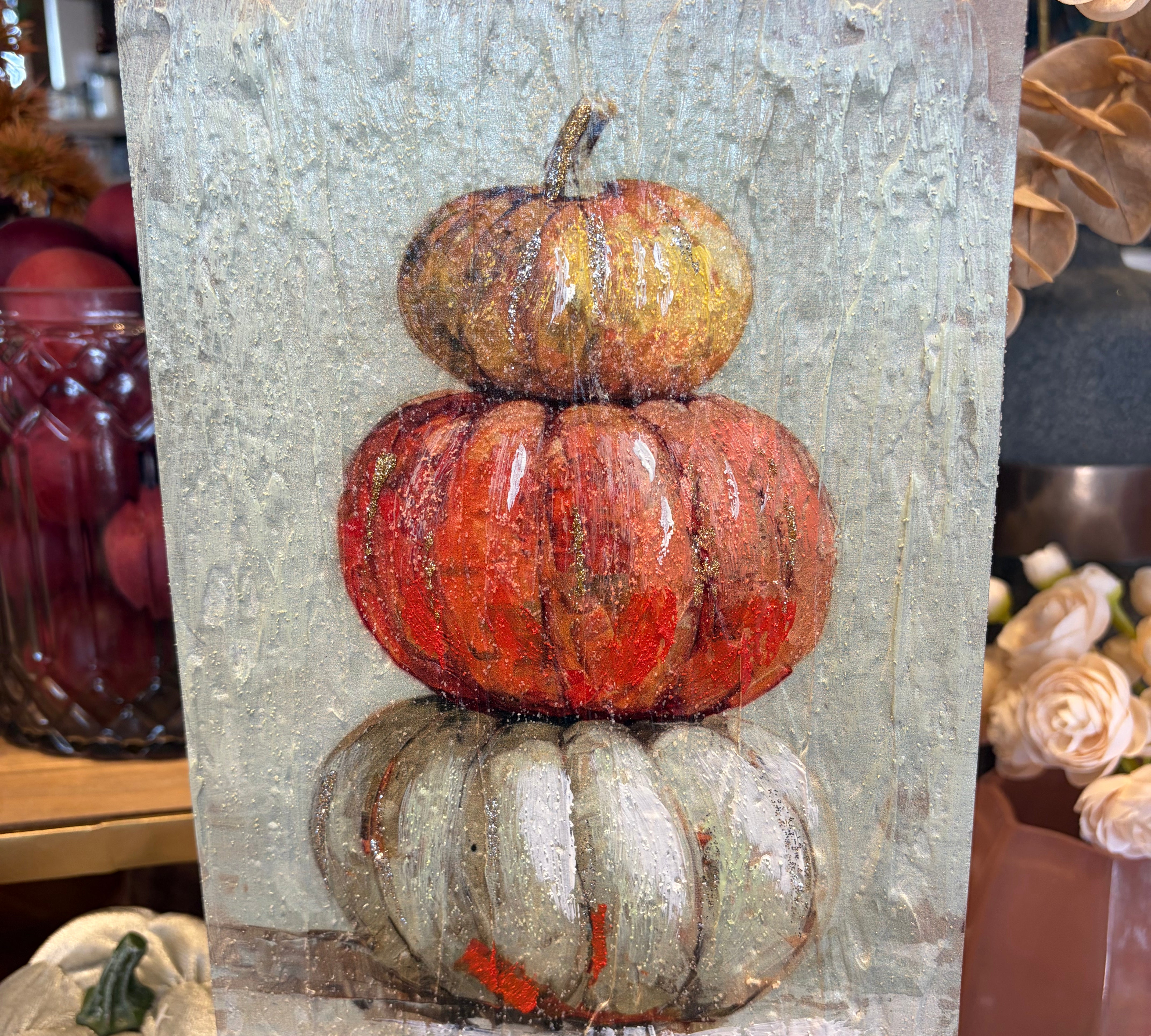 Pumpkin Trio Block 10”