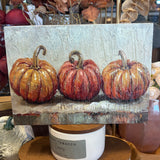 Pumpkin Trio Block 10”