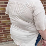 Plus Hi-Low Hem Box Top
