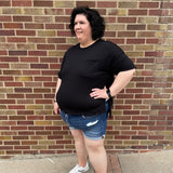 Plus Hi-Low Hem Box Top