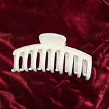 Shimmering Marble Round  Hair Claw