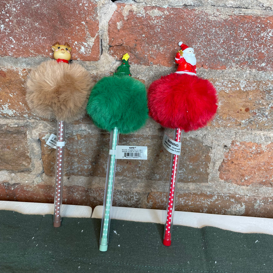 Pom Pom Holiday Pen 7”