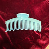 Shimmering Marble Round  Hair Claw