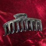 Shimmering Marble Round  Hair Claw