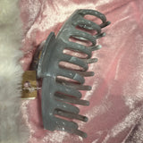 Shimmering Marble Round  Hair Claw