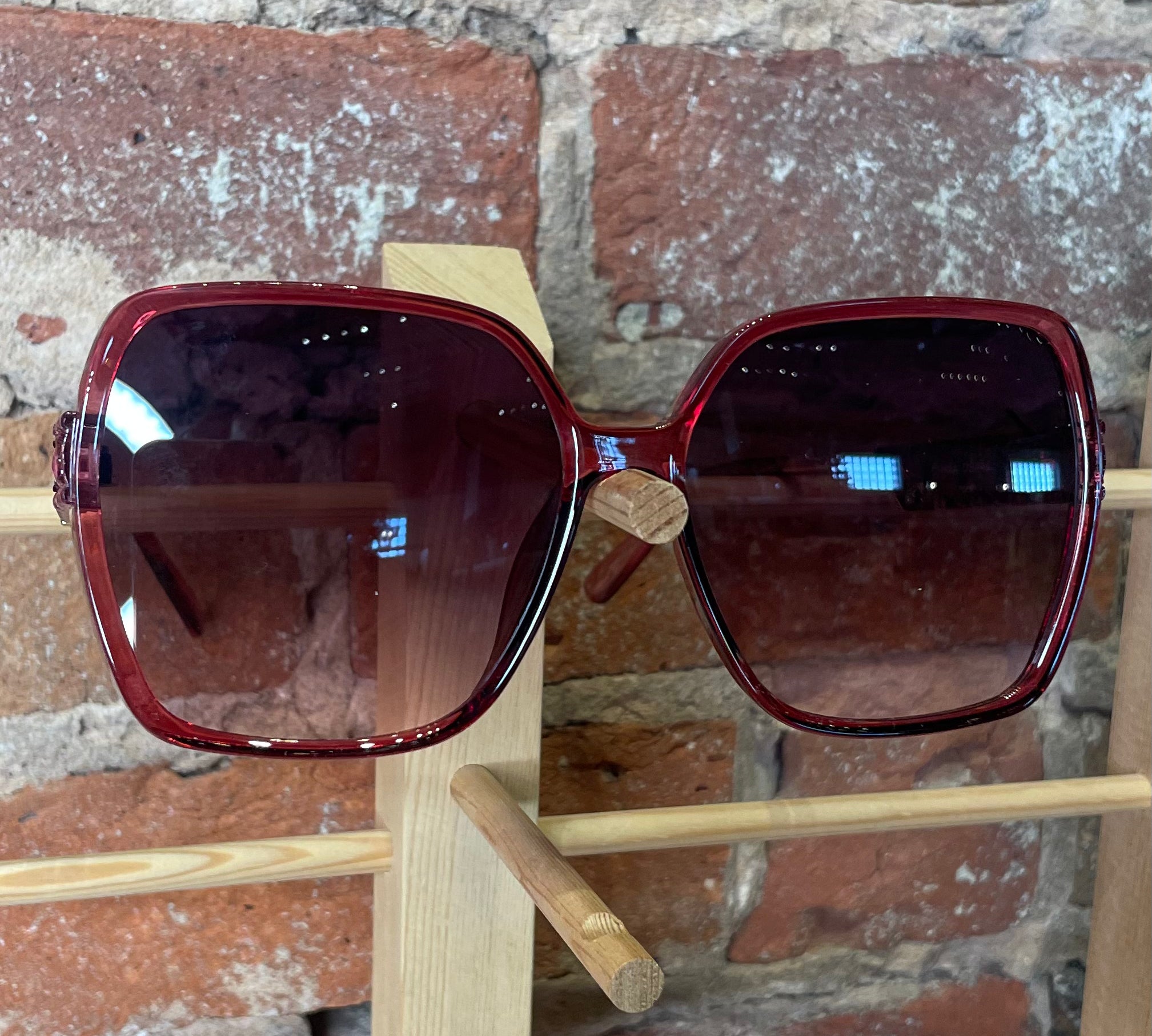 Extra Large Square Lens Sunglasses