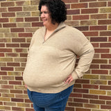 Quarter Zip Sweater