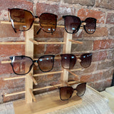 Square Acetate Frame Sunglasses