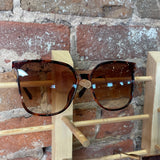 Square Acetate Frame Sunglasses