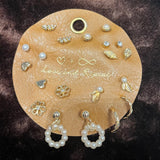 Charming Minimal Earring Set