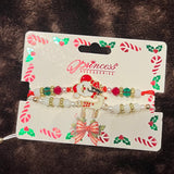 Christmas Theme Beaded Bracelet