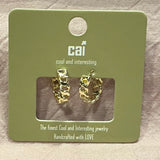 Chunky Chain Plain Hoop Earring