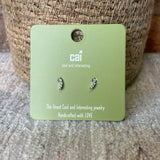 Shooting Star Cz Earring