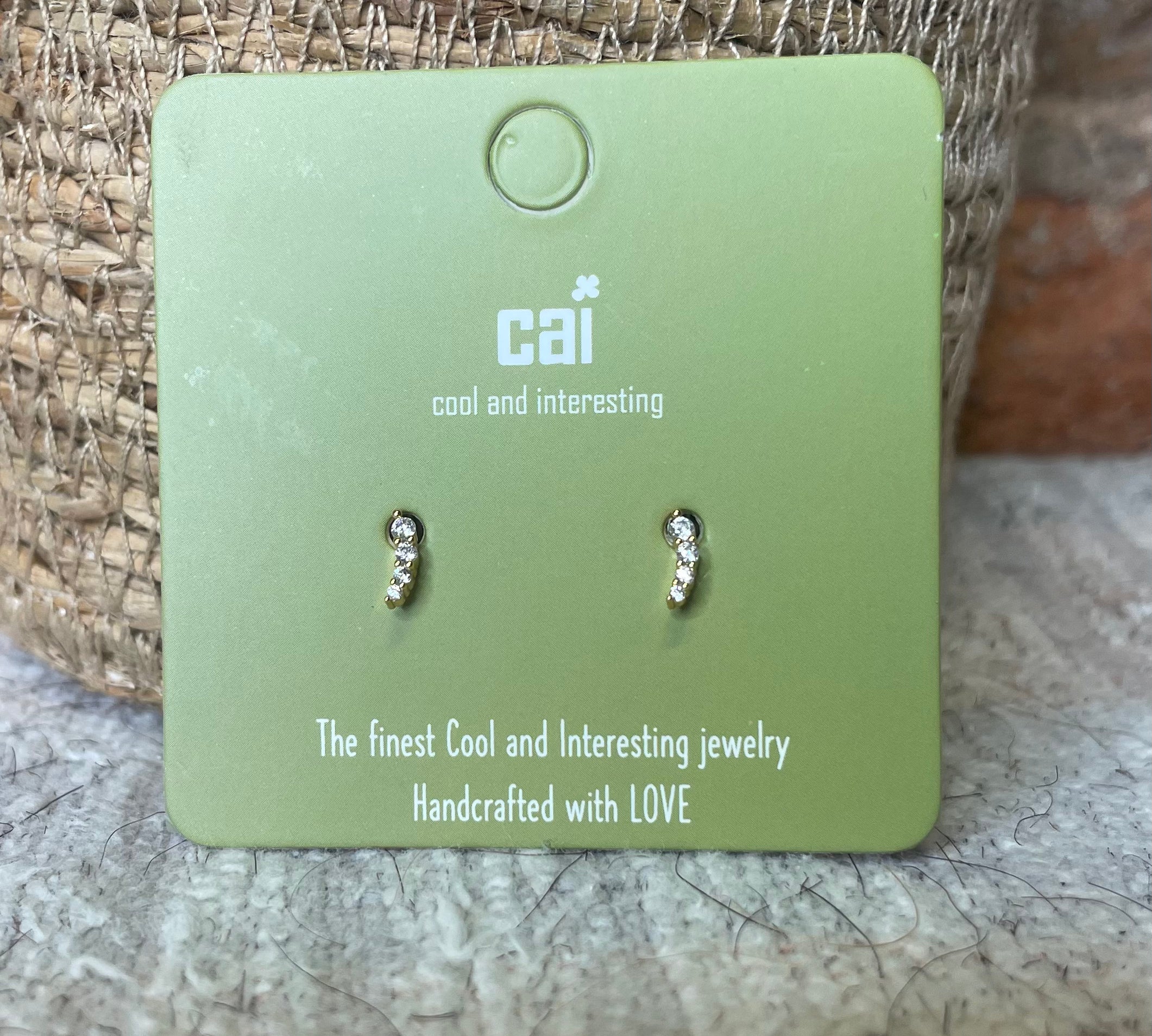 Shooting Star Cz Earring