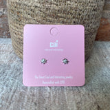 Sunburst Cz Earring
