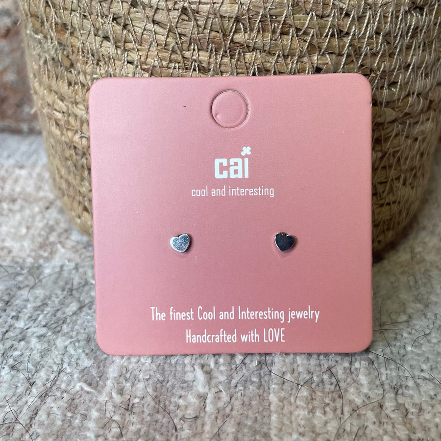 Silver Heart Earring