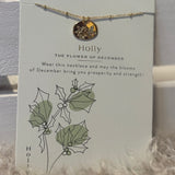 Birth Month Flower Necklace