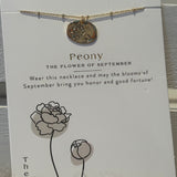 Birth Month Flower Necklace