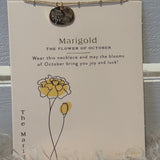 Birth Month Flower Necklace