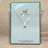Initial Block Letter Necklace
