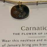Birth Month Flower Necklace