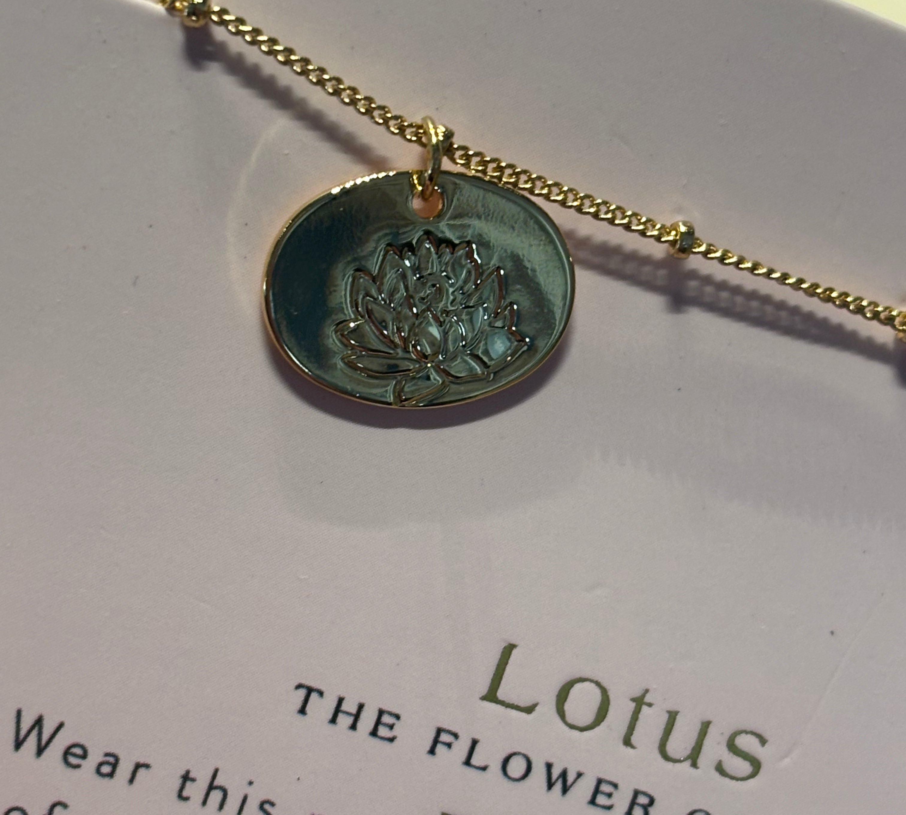 Birth Month Flower Necklace