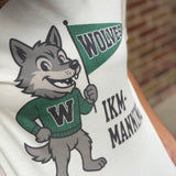 Vintage Wolves Mascot Tee